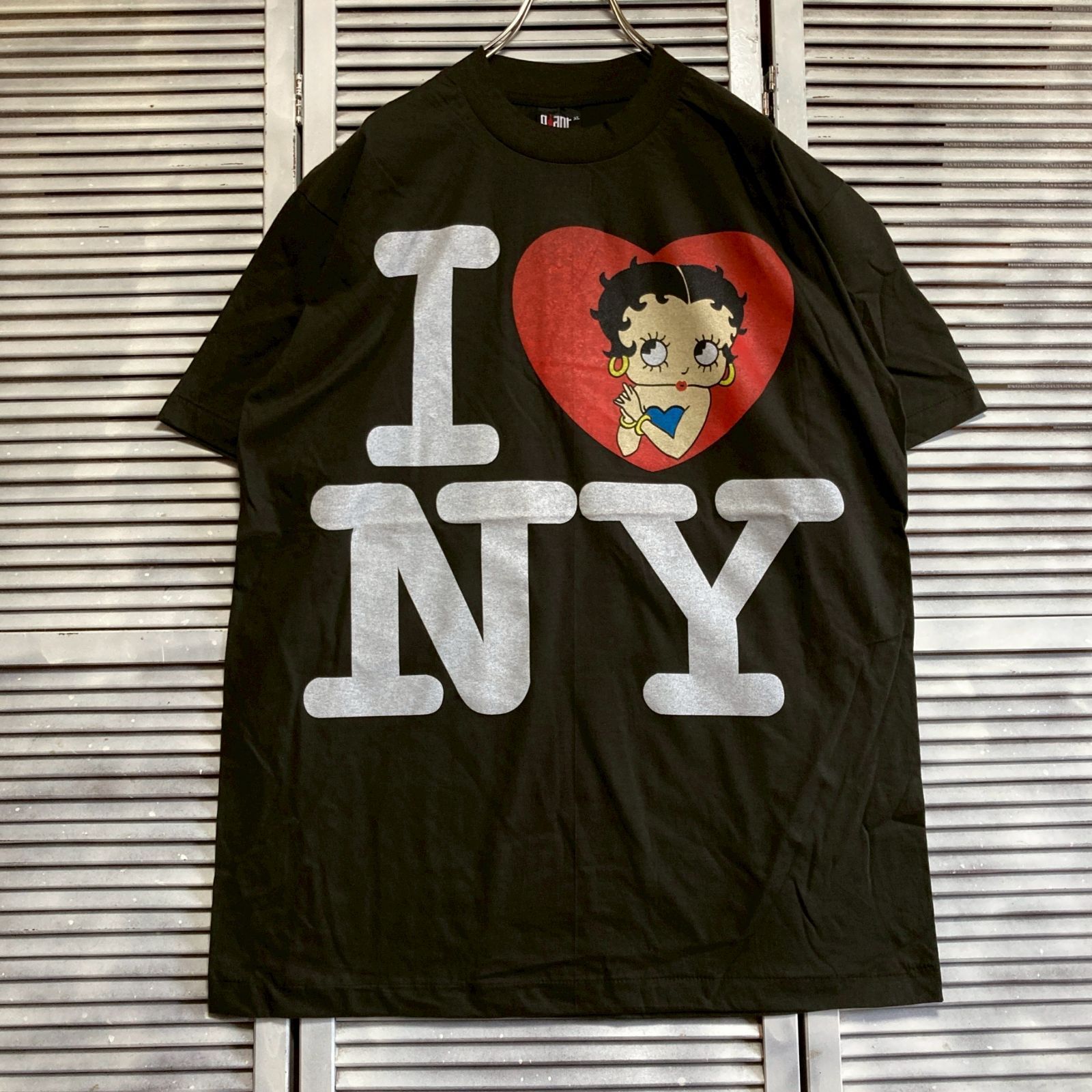 BGVH キャラ Tシャツ ビンテージ 古着 USA製 黒 ベティ ブープ Betty 