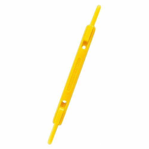 まとめ） ペーパーファスナー リヒトラブ ルーパーファスナー 黄色 F-1