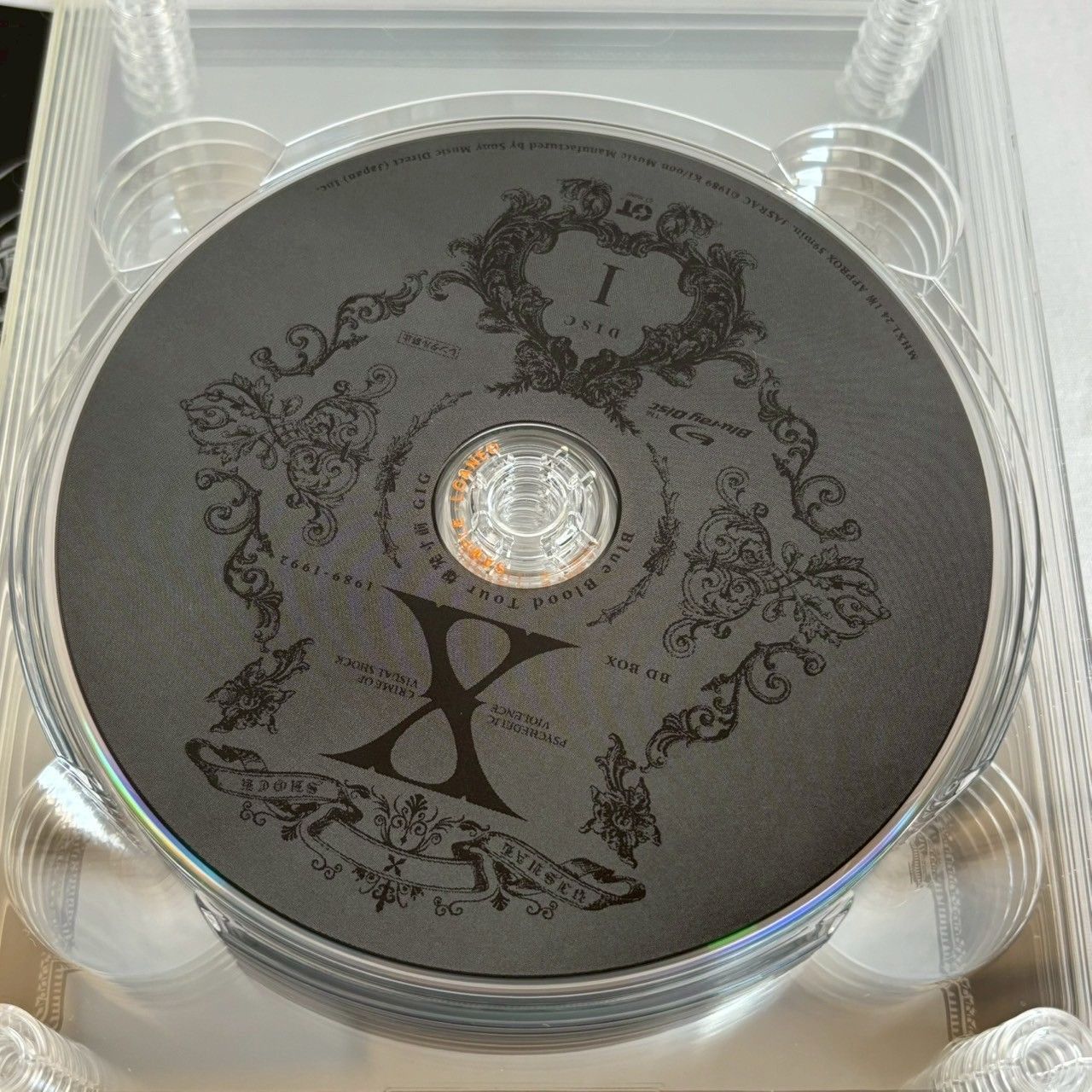 開封品・ディスク美品】X JAPAN VISUAL SHOCK Blu-ray BOX 1989-1992