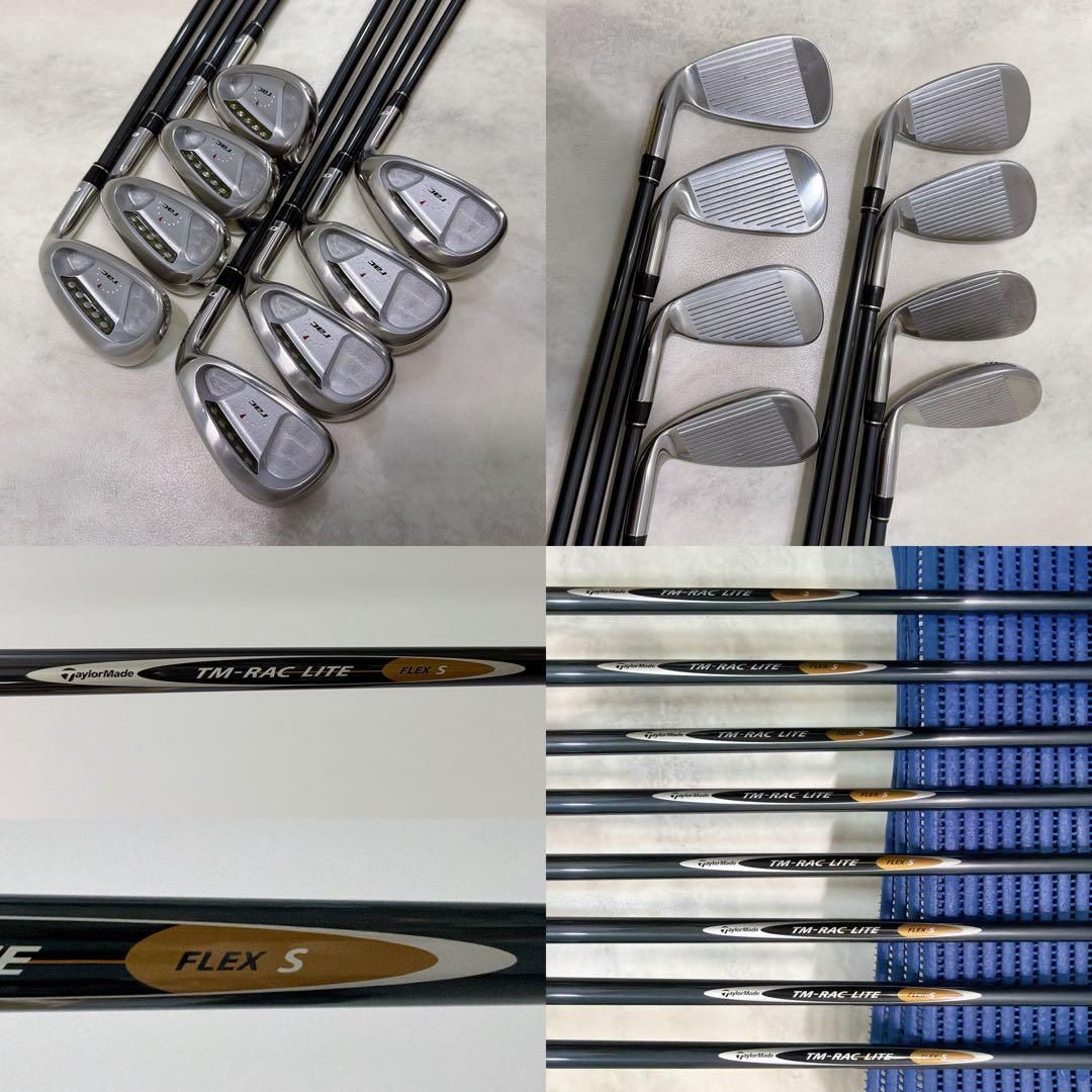 新品グリップ 新品バック テーラーメイド 豪華12本クラブセット メンズ