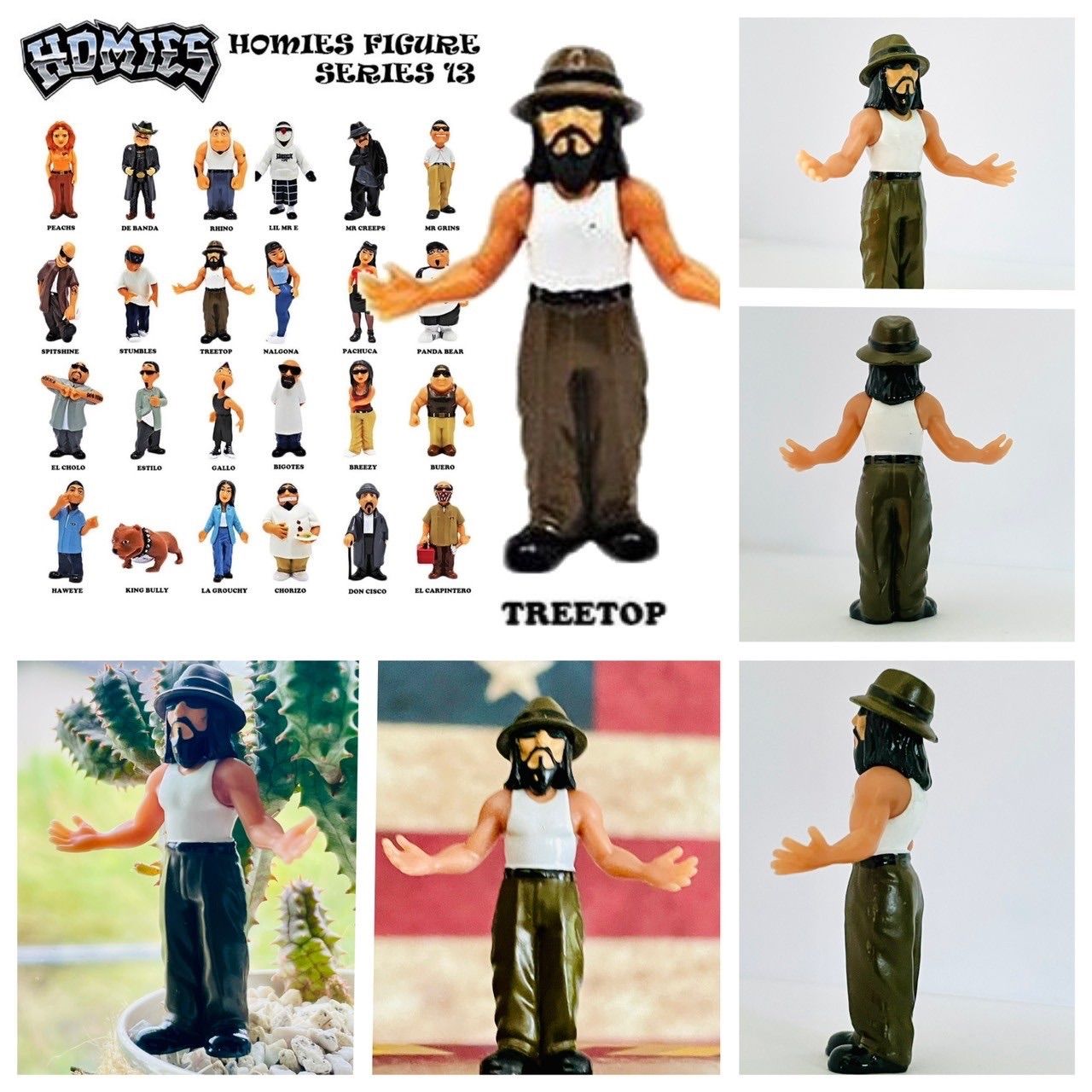 新品 ?? HOMIES ミニフィギュア SERIES13【TREE TOP】ヒップホップ 