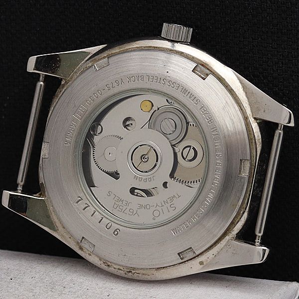 愛用 Seiko SII Y675-0030 セイコ 腕時計(アナログ) - lagauge.com