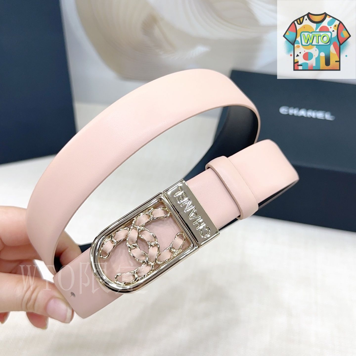 今日特価】Chanel ダブルフェイスレザーベルト-2 - メルカリ