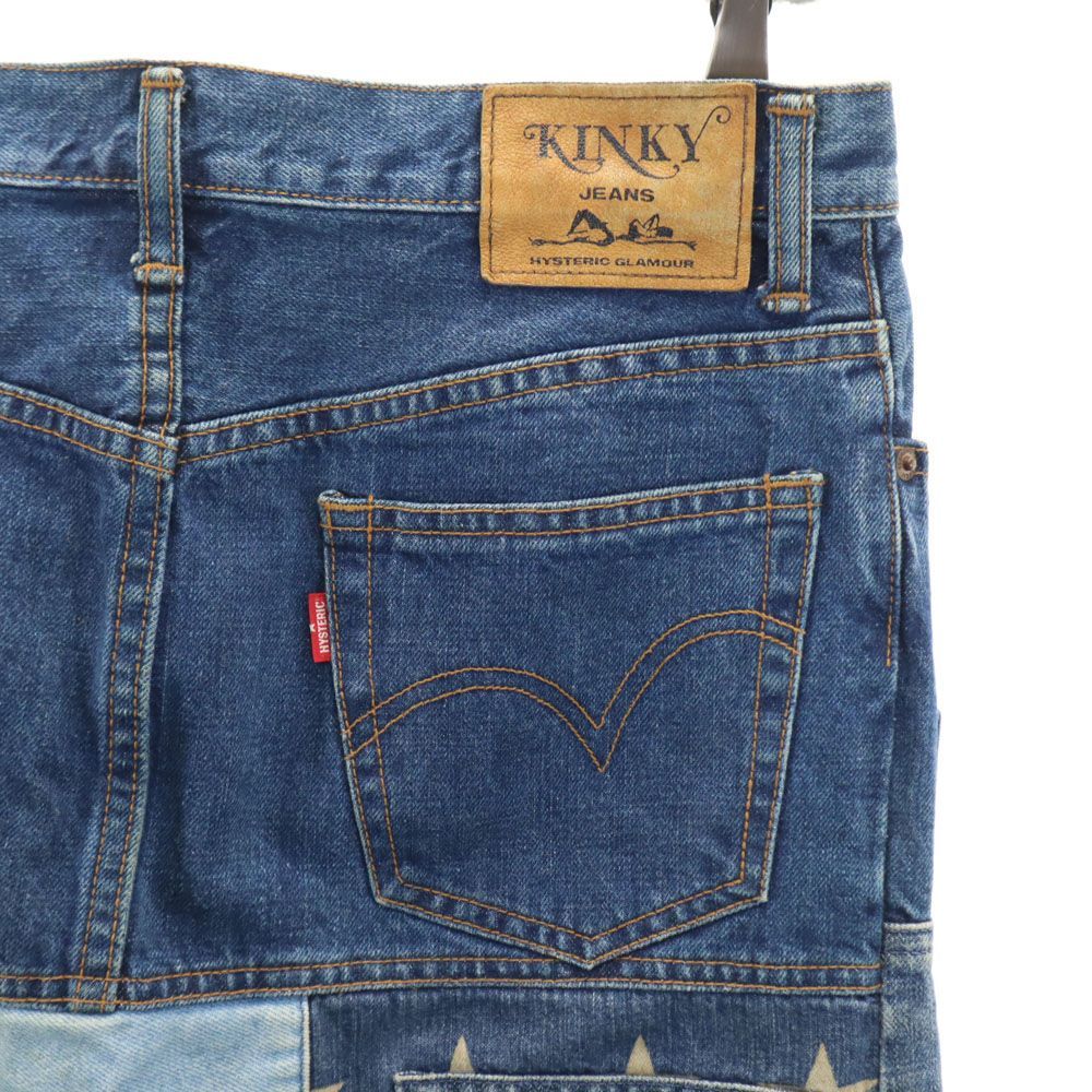 ヒステリックグラマー 日本製 パッチワーク ミニ丈 デニムスカート F HYSTERIC GLAMOUR KLNKYJEANS レディース 古着  【240404】 - メルカリ