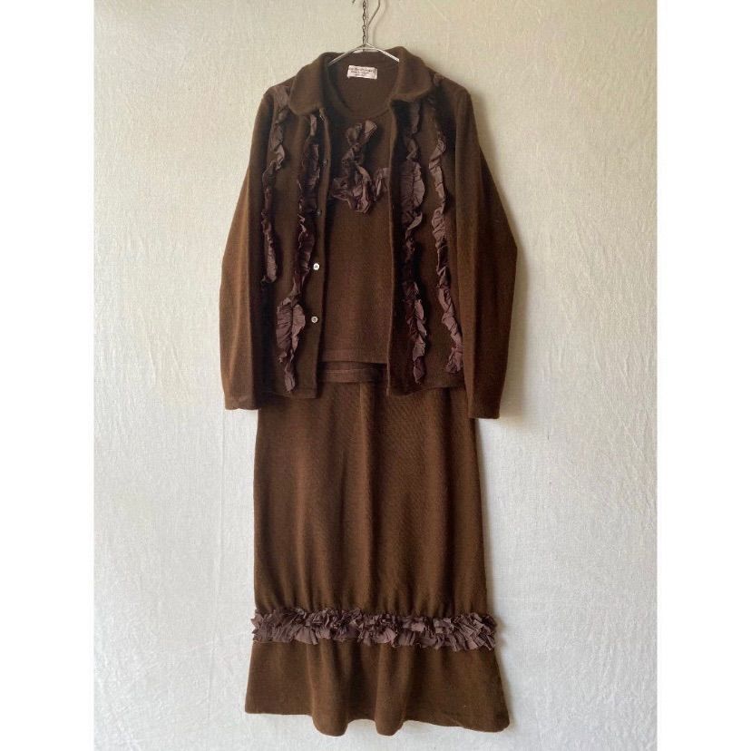 AD1999 robe de chambre COMME des GARCONS 3ピース セットアップ