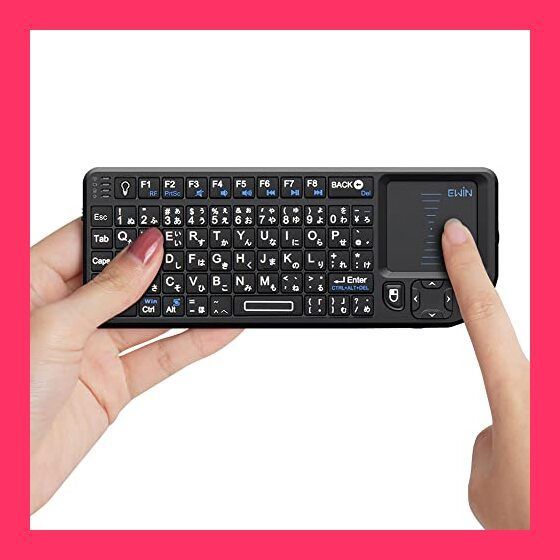 Ewin? ミニ キーボード ワイヤレス 2.4GHz タッチパッド搭載 超 Ewin? ミニ キーボード ワイヤレス 2.4GHz タッチパッド搭載 超