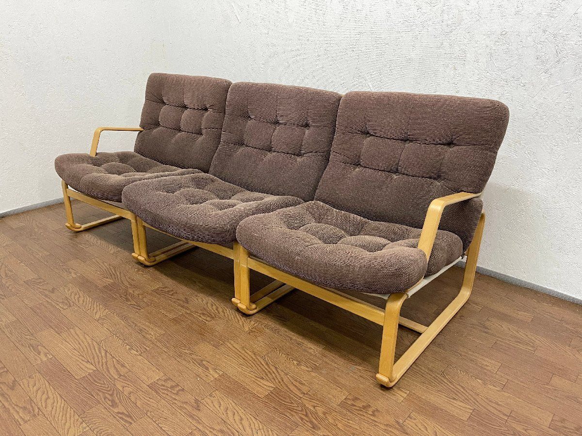 天童木工 イージーチェア 3シーターソファ ブルーノ・マットソン(ロータイプ) 天童木工 Mathsson Easy Chair / てんどうもっこう マットソン