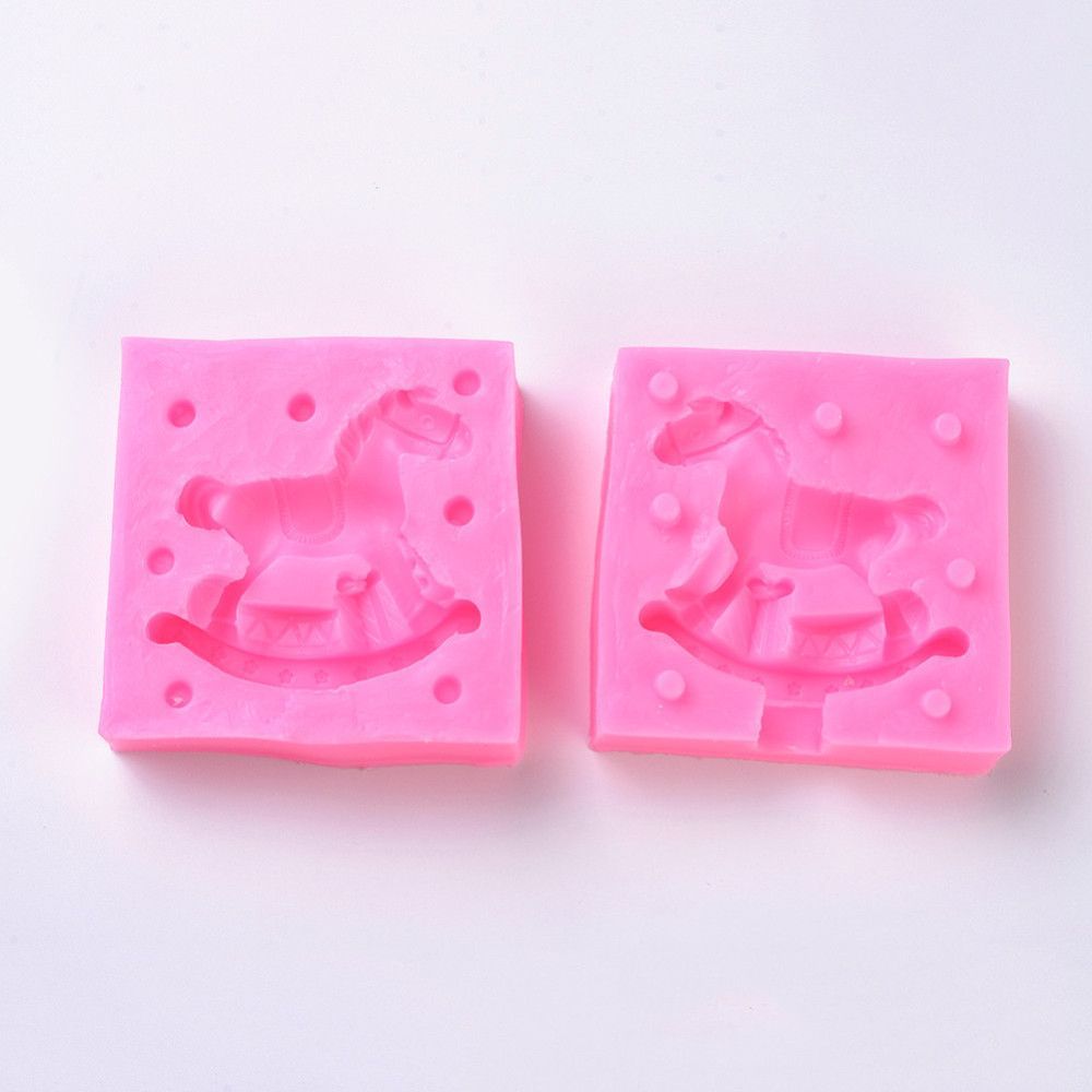 木馬型 木馬 馬 ウマ うま シリコンモールド シリコン型 シリコン