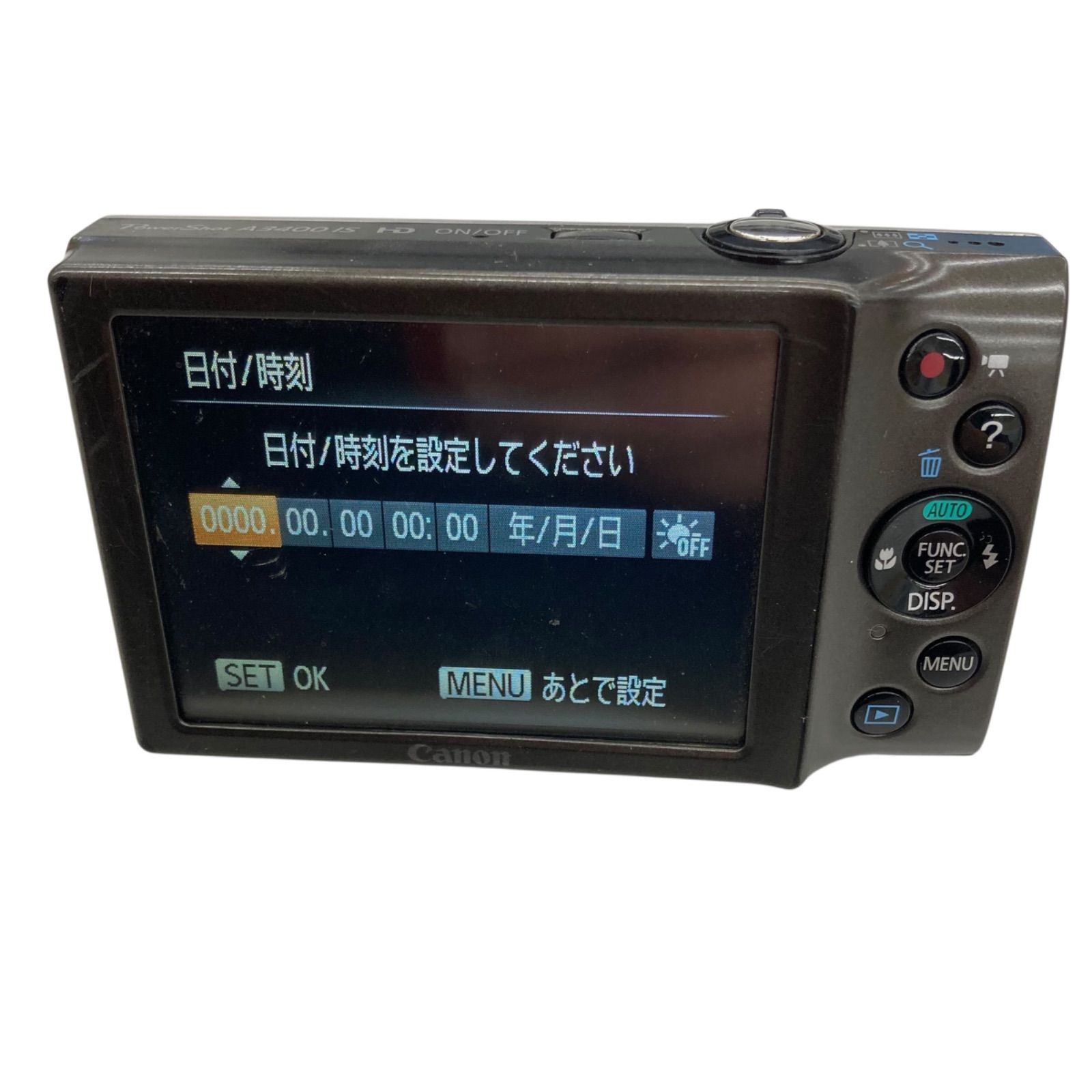 186000 現状品 Canon キヤノン デジタルカメラ PowerShot A3400 IS