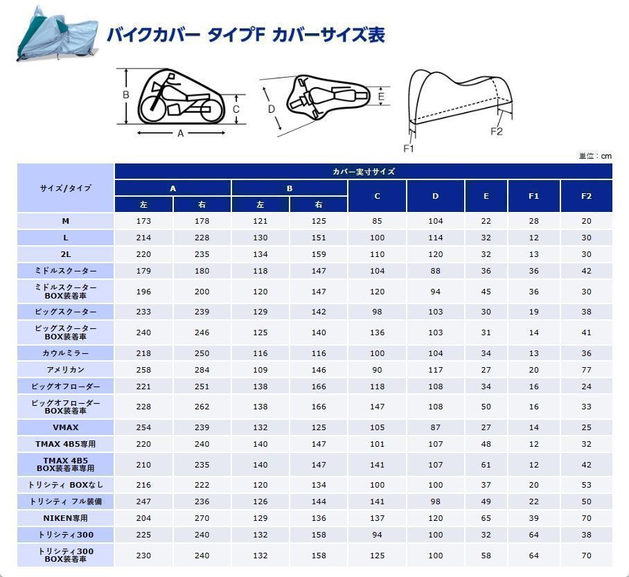 ヤマハ YAMAHA バイクカバーFタイプ NIKEN/NIKEN GT（90793-64436 