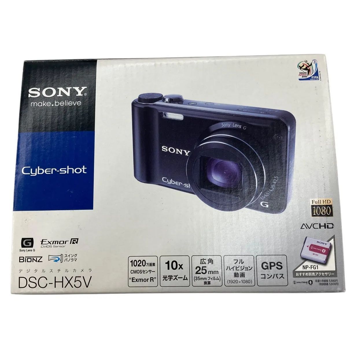 186000 現状品 Cyber-Shot DSC-HX5V ゴールド