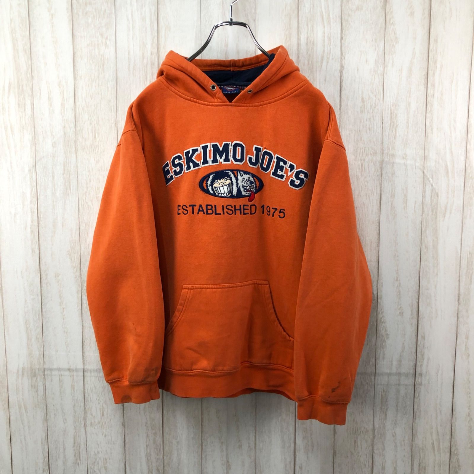 ESKIMO JOE'S エスキモージョーズ 企業ロゴ フード付きパーカー フーディー プルオーバーパーカー アメカジ ヴィンテージ