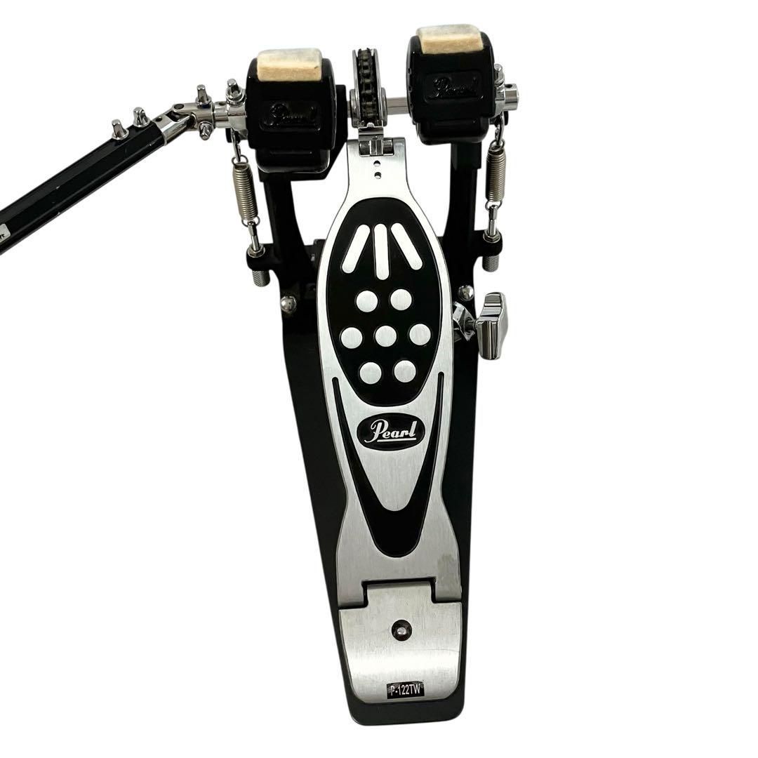Pearl ツインドラムペダル P-122TW ケース付 パール フットペダル ドラム
