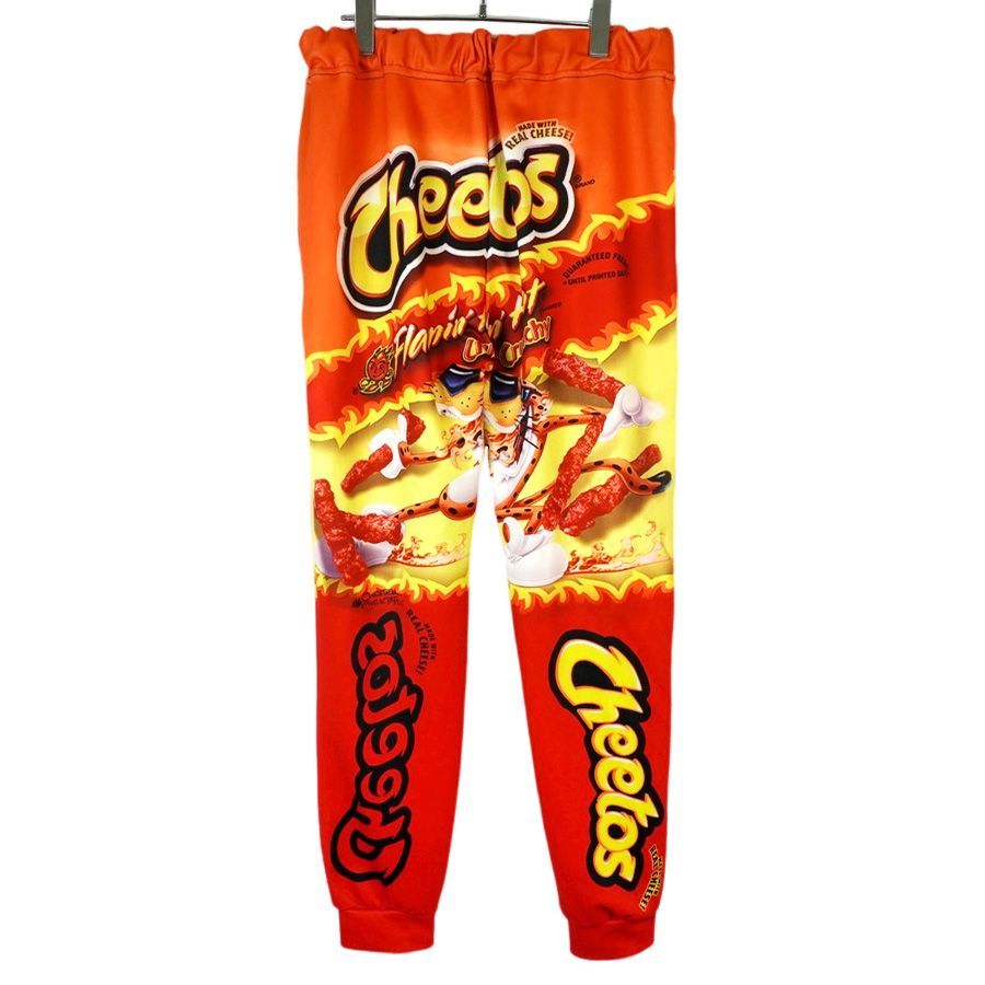 チートスCHEETOSジャージスウェットパンツジョガーパンツ総柄