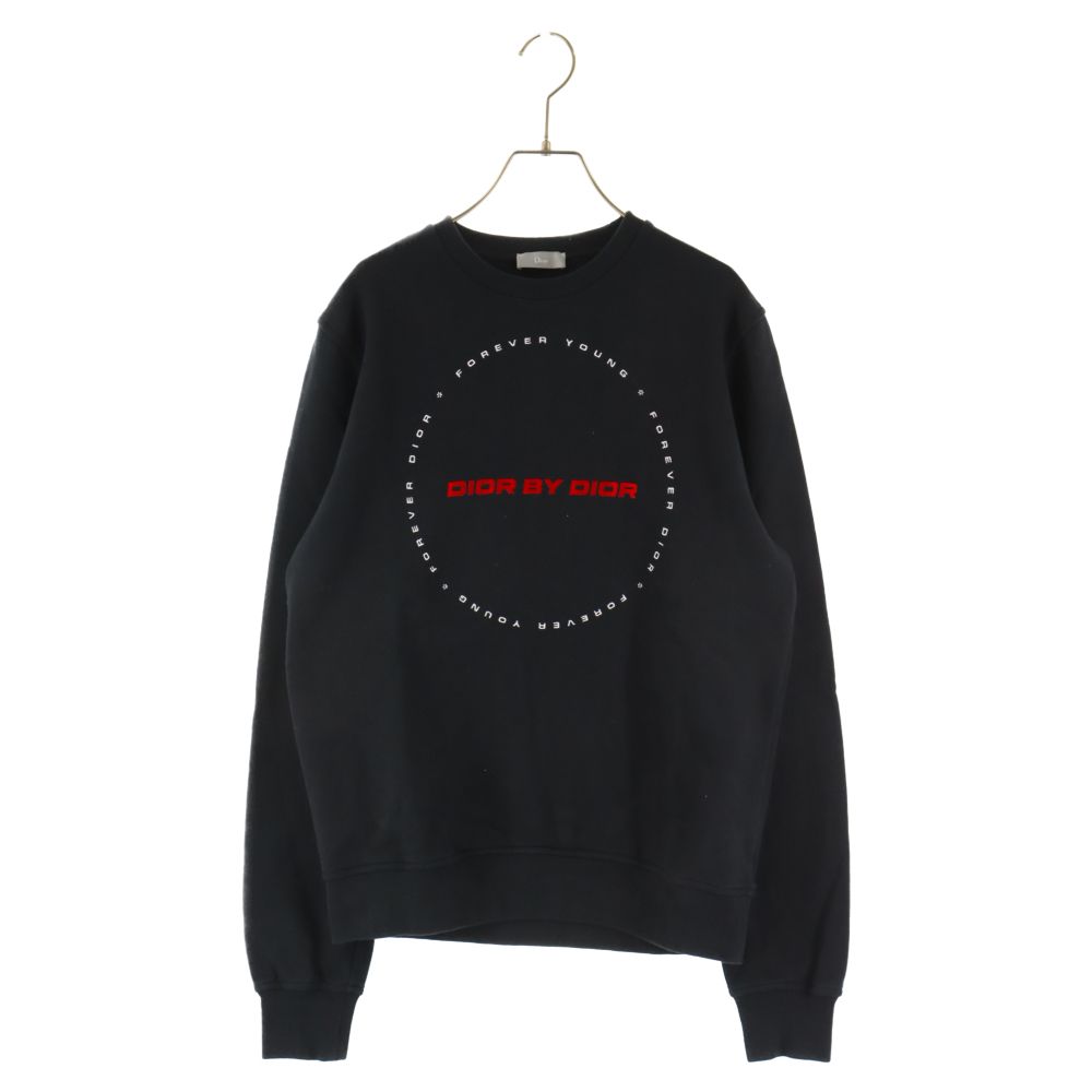 DIOR (ディオール) 19SS フロントロゴ刺繍クルーネックスウェット  