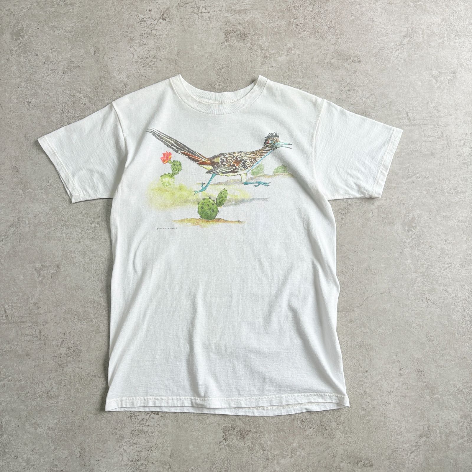 90s Roadrunner Double-sided printed T-shirt ロードランナー 両面