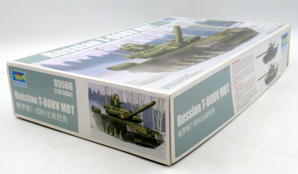 【中古】未組立 トランペッター 05566 1/35 ソビエト軍 T-80BV 主力戦車[17][240017707425] トランペッター 1/35 ソビエト軍 T-80BV 主力戦車 05566 - メルカリ