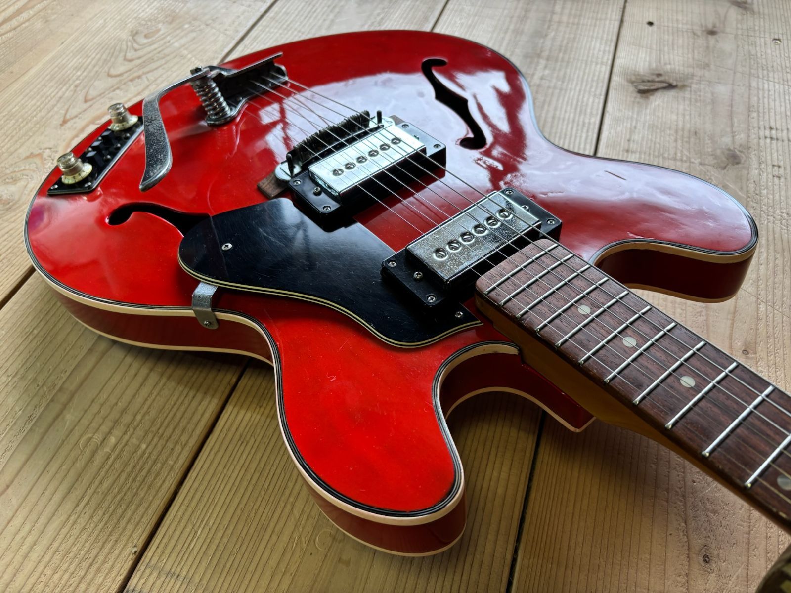 日本製フルアコタイプギター エピフォンカジノタイプ メーカー不明