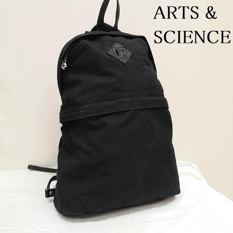 ARTS u0026 SCIENCE アーツアンドサイエンス リュックサック、デイパック リュックサック、デイバッグ キャンバス レザー リュック デイパック