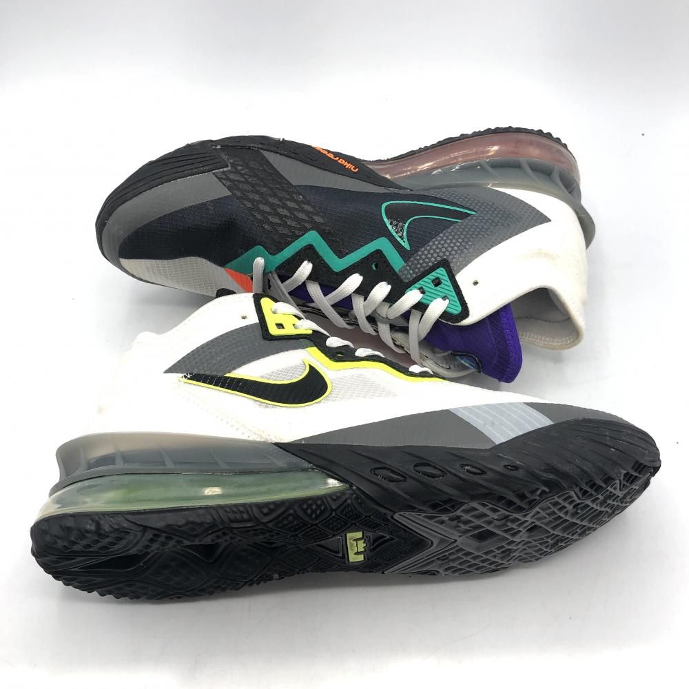 中古】NIKE LEBRON 18 LOW Greedy サイズ26.5cm CV7562-100 ナイキ レブロン18 グリーディー  ローカットスニーカー[17] - メルカリ