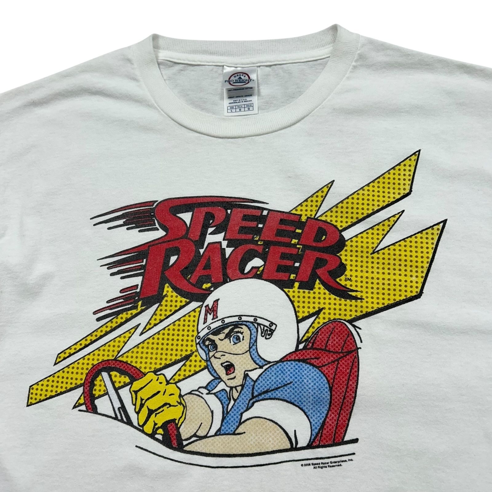 00s スピードレーサー 2008 ムービー Tシャツ マッハGoGoGo サイズ L 
