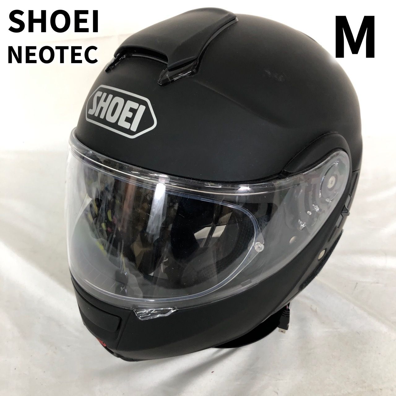 SHOEI ショウエイ NEOTEC ネオテック マットブラック M 57cm メーカー希望小売価格 フルフェイス ヘルメット ：  63,800円(税抜価格58,000円) 【送料無料】 MID - メルカリ