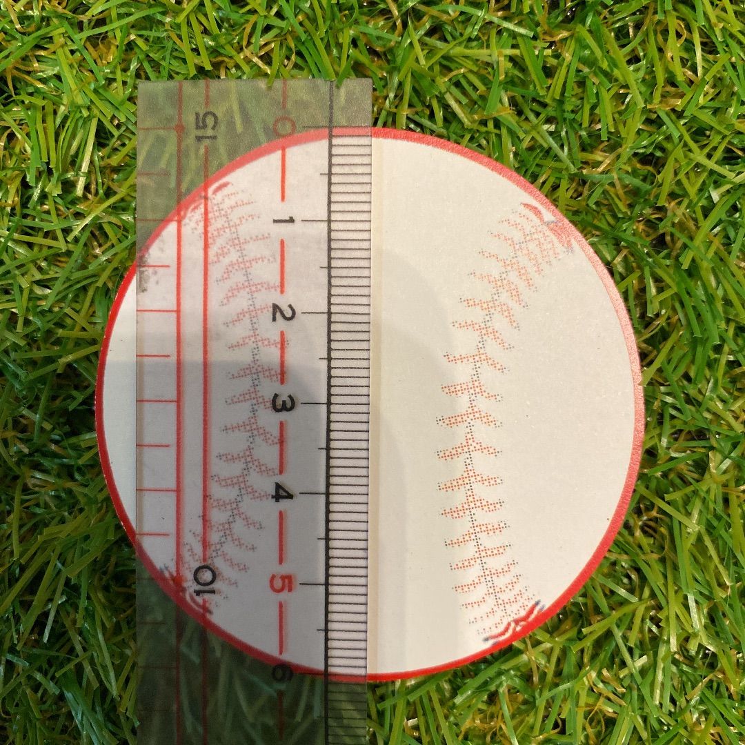 野球 メッセージカード(ボール型) 30枚 - メルカリ