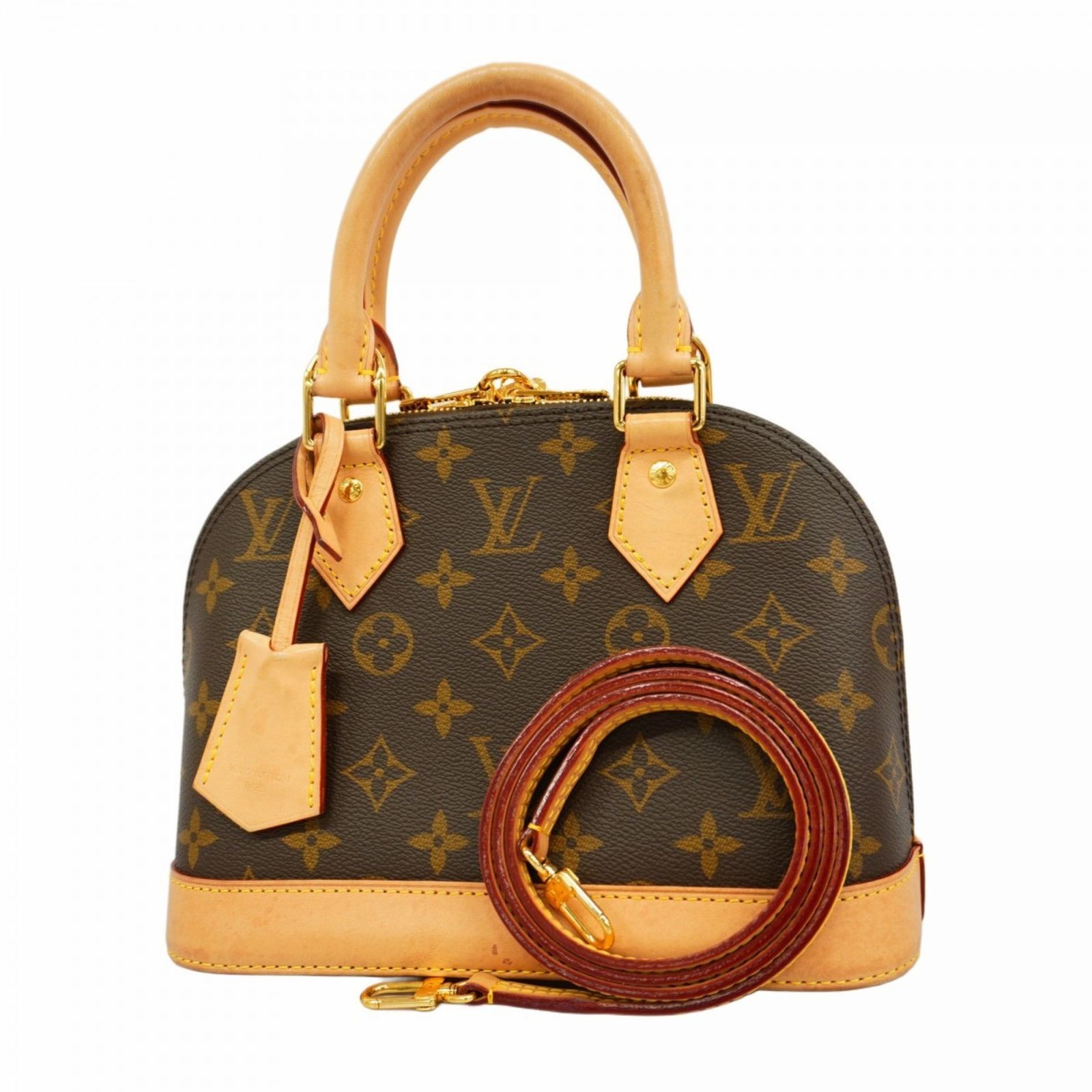 ルイ ヴィトン Louis Vuitton ルイ ヴィトン ハンドバッグ モノグラム アルマBB M46990 ブラウンレディース