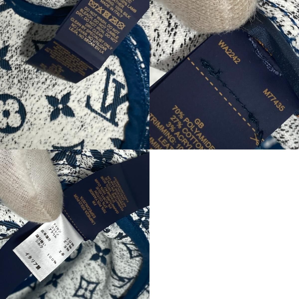 LOUIS VUITTON ルイヴィトン ハット バケットハット・デニム