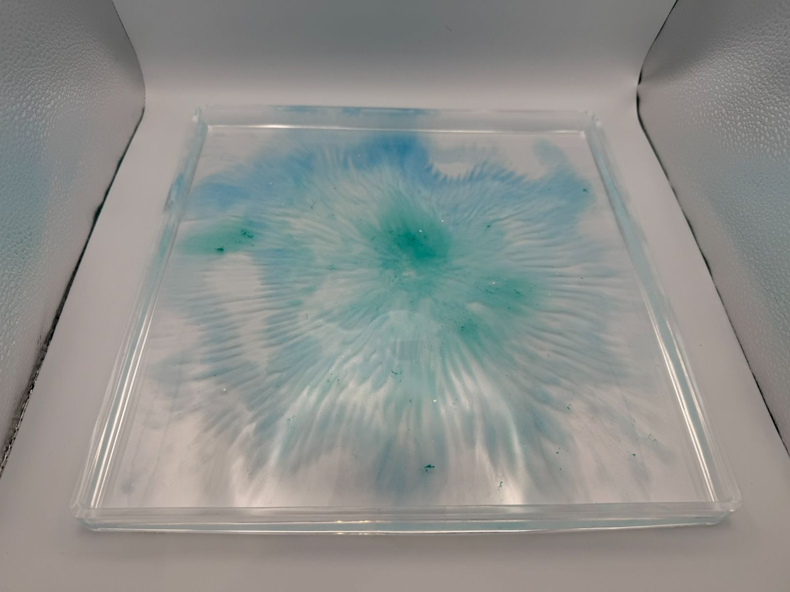 「Blue Tide（ブルータイド）」レジンアート レジントレイ おぼん