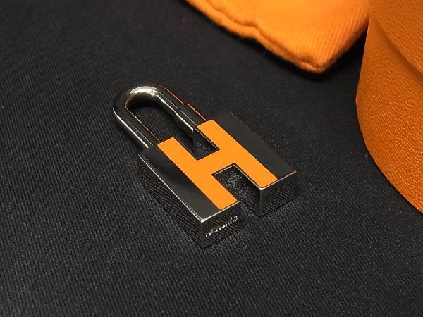 □極美品□ HERMES エルメス Hモチーフ カデナ 南京錠 パドロック 鍵