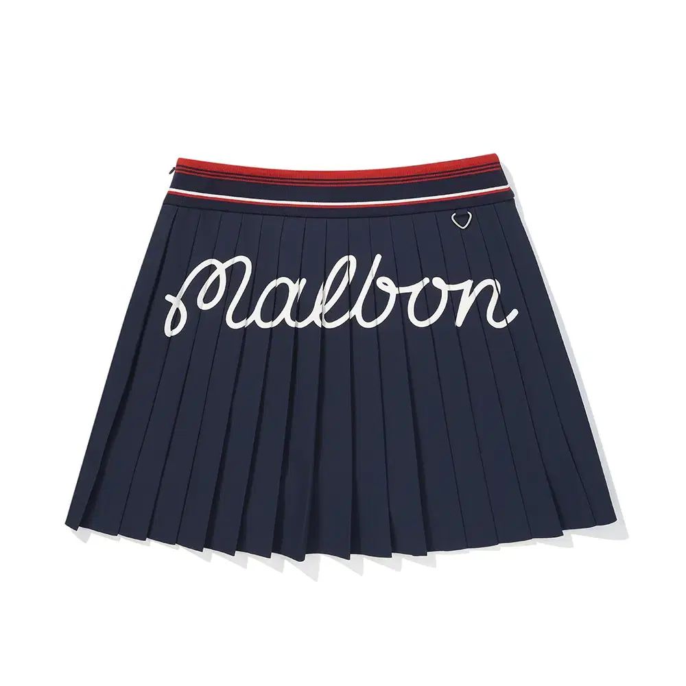 MALBON GOLF マルボンゴルフ ゴルフ レディース バックプリーツ A ライン スカート ネイビー