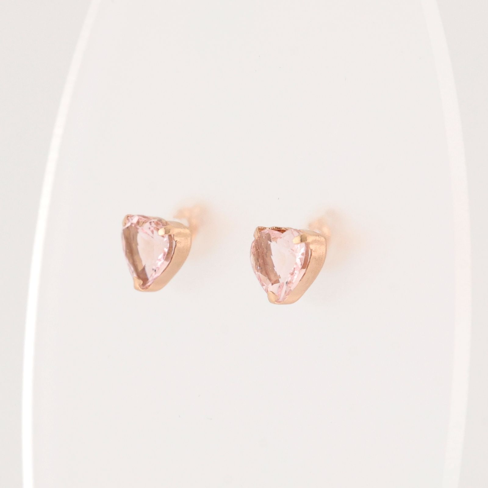 参考定価63,250円！》 K18PG ピンクゴールド モルガナイト 1.00ct 