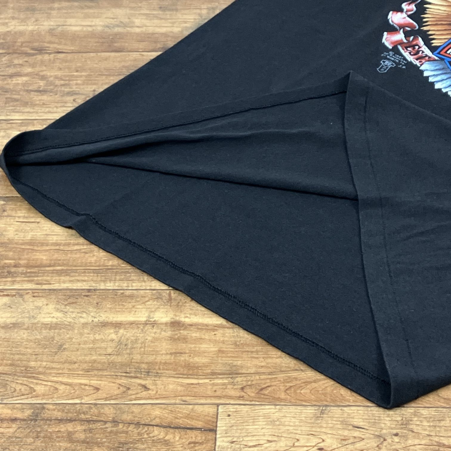 80s 3D EMBLEM スカル Tシャツ ビンテージ モンスター ゾンビ 80年代 ハーレー 3Dエンブレム タグ Tシャツ 80's HARLEY