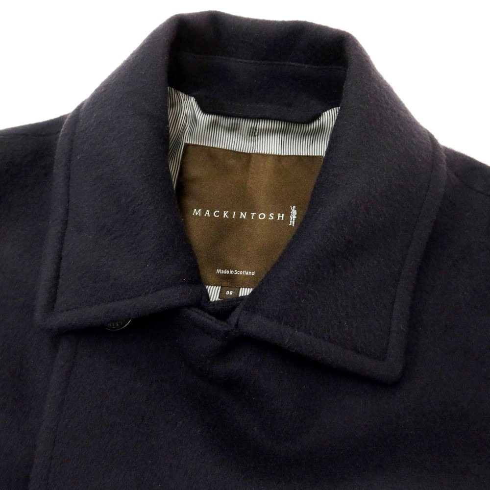 ほぼ未使用✨　マッキントッシュ　ピーコート　ウール　ネイビー　36 メンズ 中古】マッキントッシュ Mackintosh ウール ピーコート ネイビー