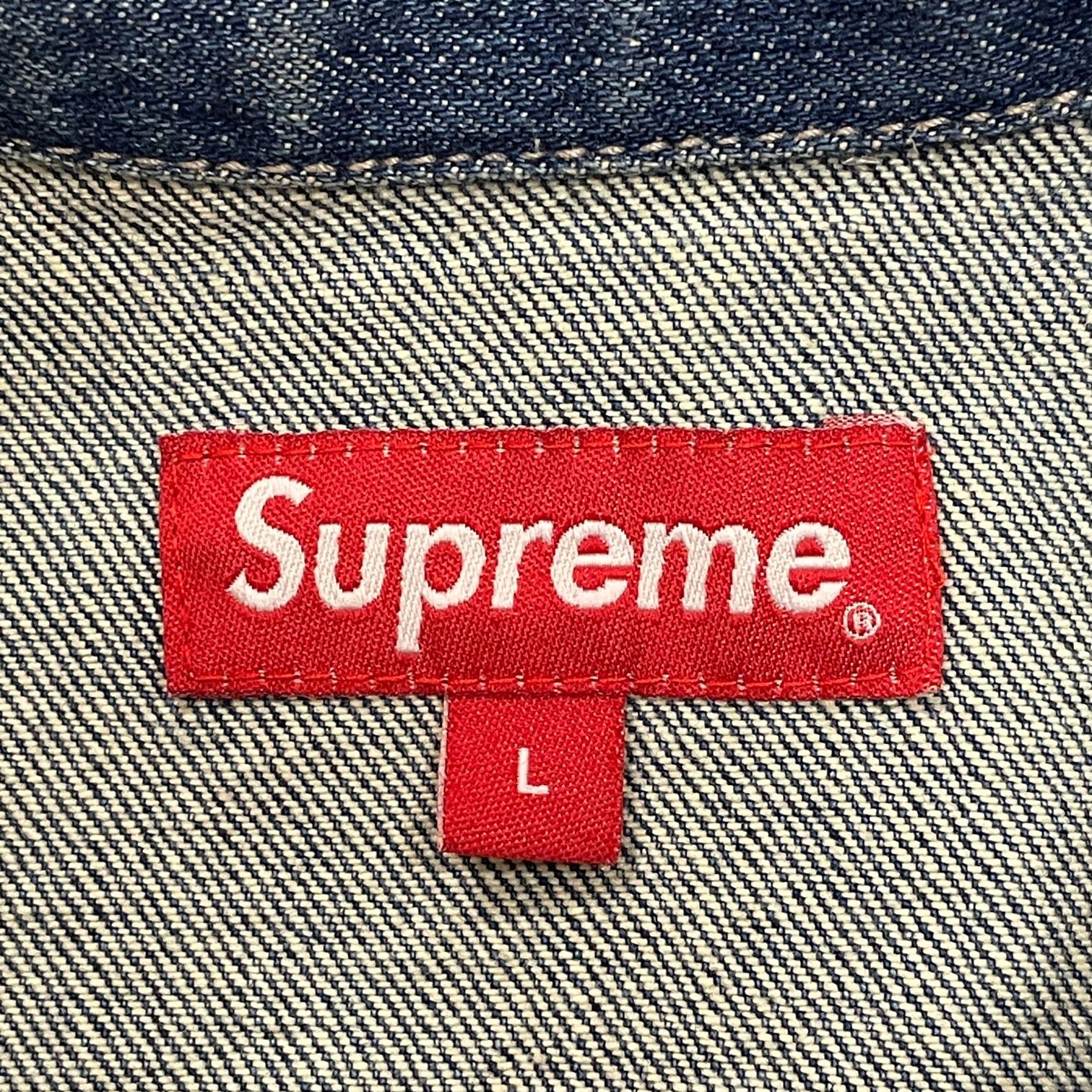国内正規 SUPREME 21AW John Coltrane A Love Denim Harrington