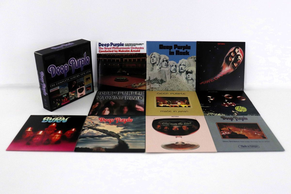 欧10discs CD Deep Purple Deep Purple Complete Album 1970-1976 8122796348 WARNER BROS |00290