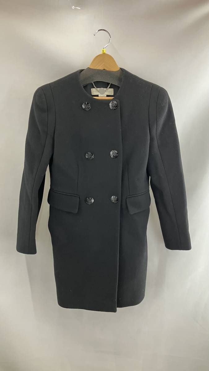☆ STELLA McCARTNEY ステラマッカートニー ダブルノーカラーコート