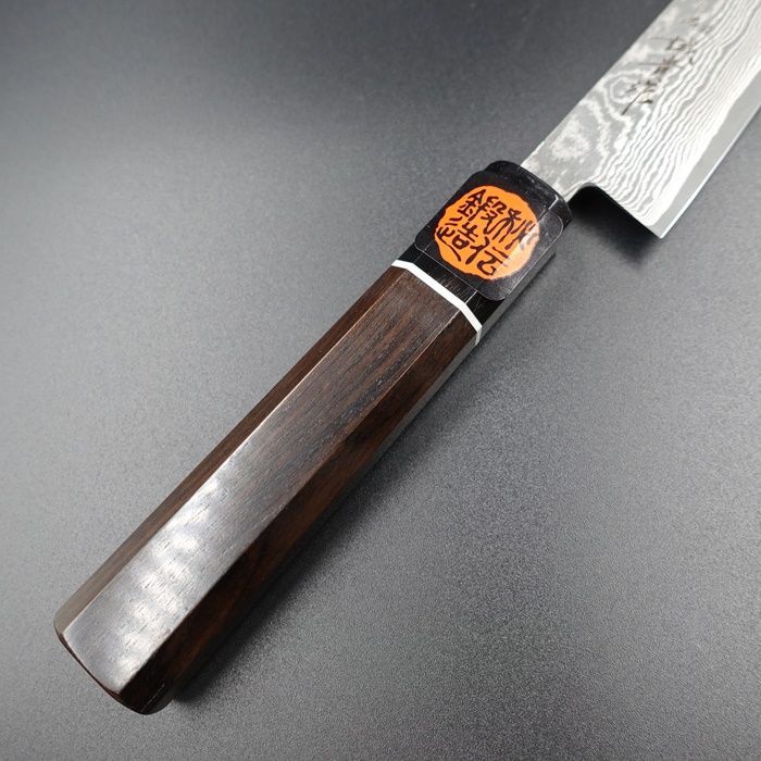 150mm 水牛 羽々斬 包丁 ペティ 誠貴作 包丁 ペティナイフ 羽 斬 磨き