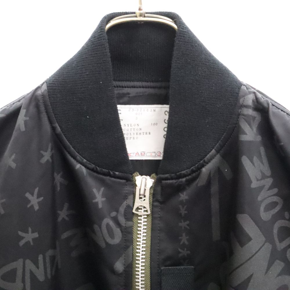 23SS sacai Eric Haze Bandana ボンバージャケット