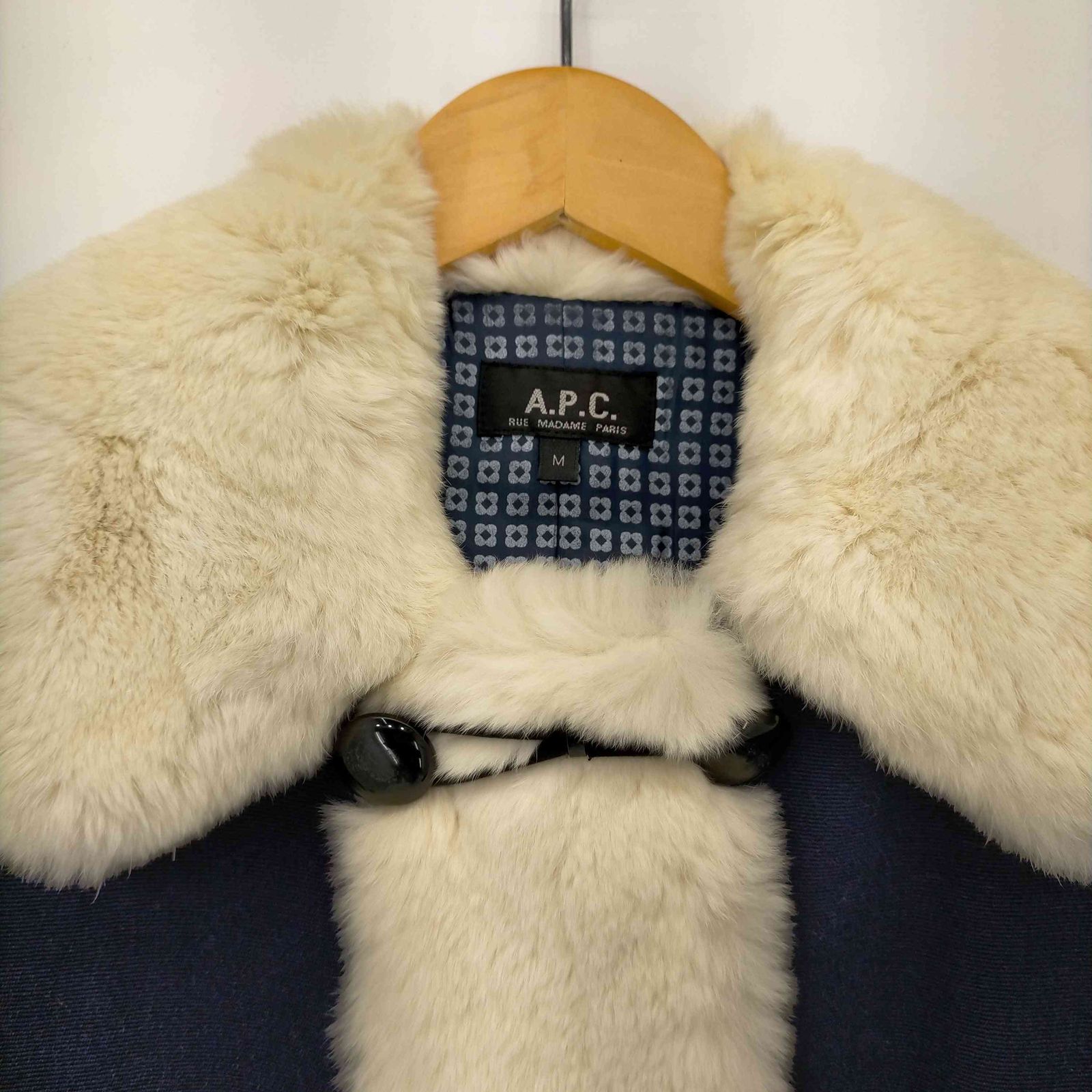 アーペーセー A.P.C. ラビットファーコート レディース JPN：M