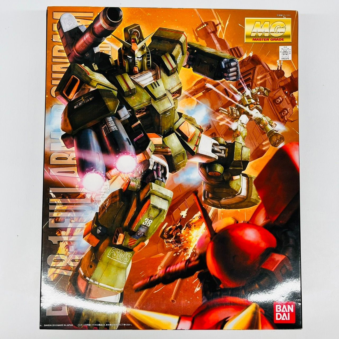 MG/FA-78-1 フルアーマーガンダム（ブルーカラーVer．） - 素組み