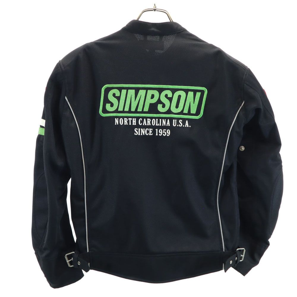 SIMPSON Racing ネイビー サイクルジャケット SIMPSON Racing ネイビー サイクルジャケット