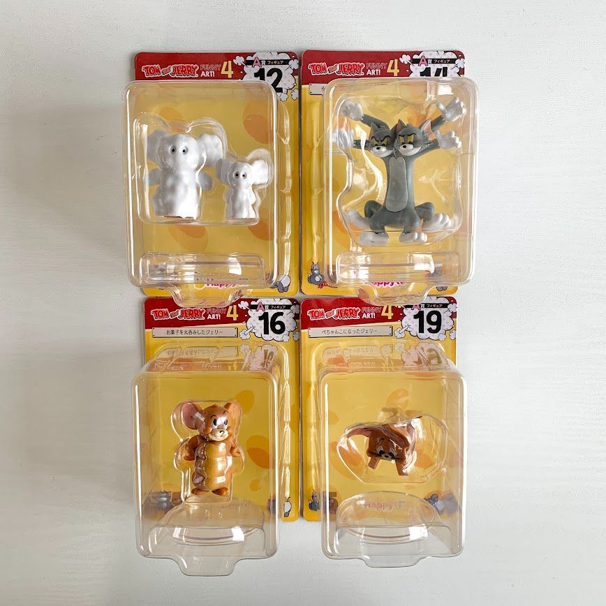 トムとジェリー アクションフィギュア 12体セット happyくじ A賞 レア