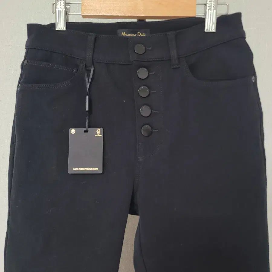 エムズグレイシー ボタニカルデニムパンツ 516312 36 ブルー 総柄  