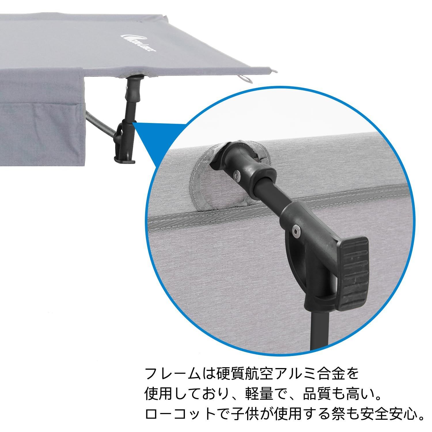 190×62cm スポーツ＆アウトドア アウトドアベッド 折りたたみ キャンプ