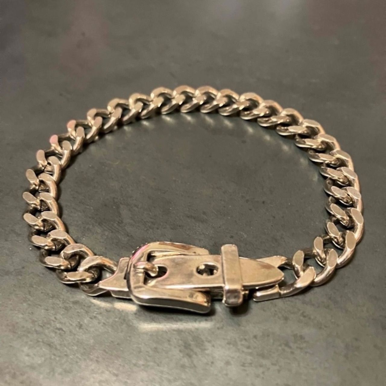 SILVER925 BELT DESIGN BRACELET/シルバー/ブレス
