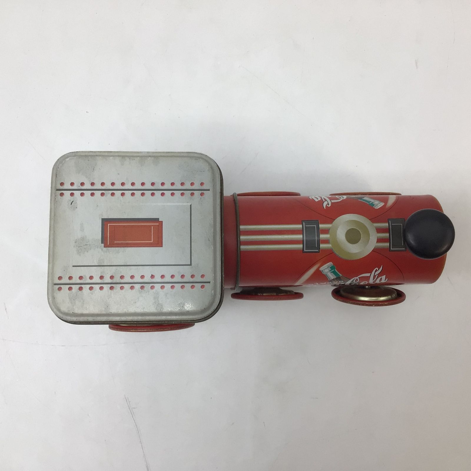 8117 アメリカン雑貨 Coca-Cola コカコーラ ブリキ缶 機関車