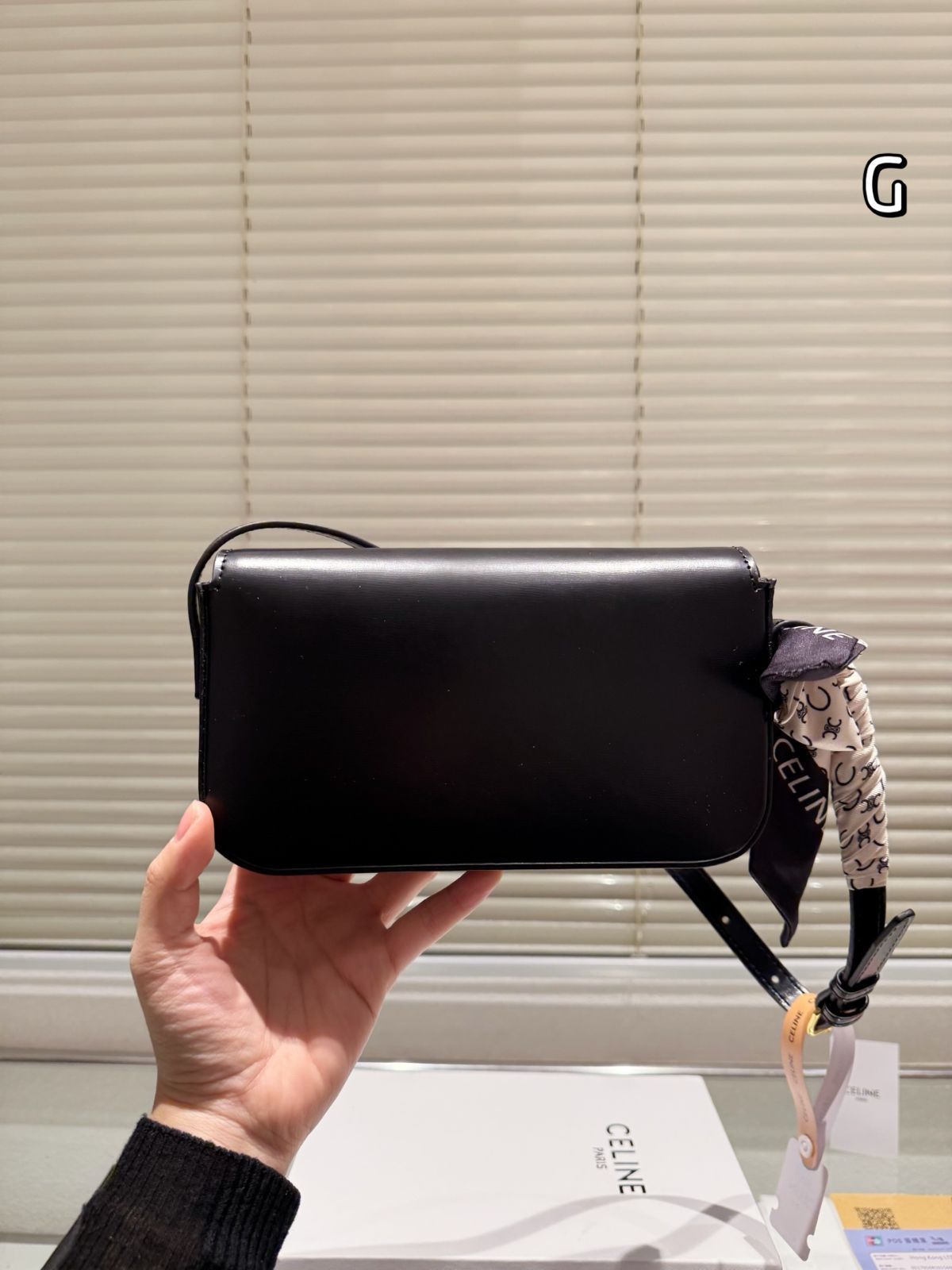 Celine] トリオンフ ショルダーバッグ - ギフトボックス付き