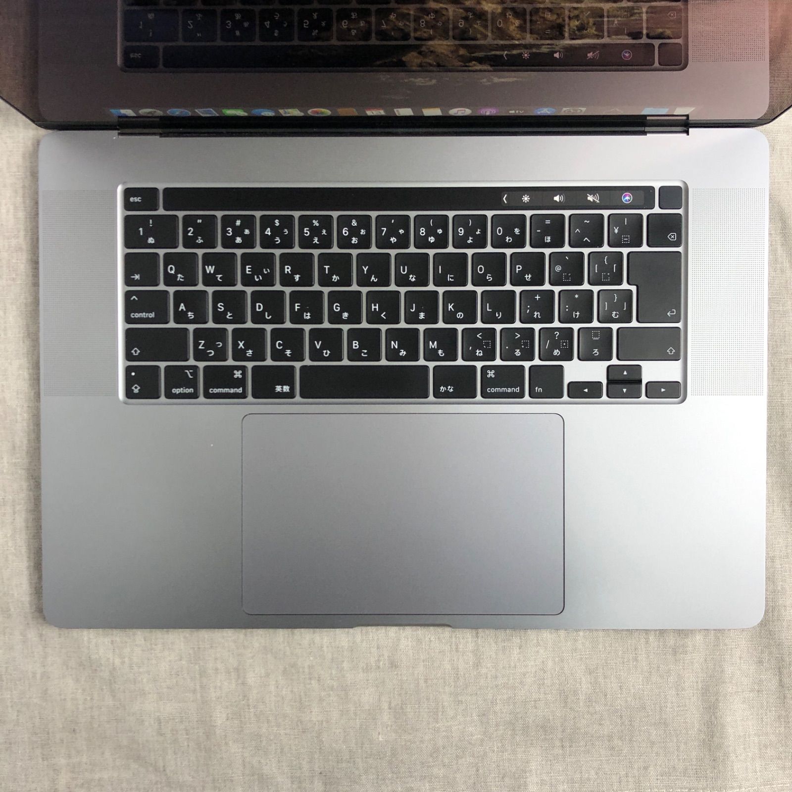 本体のみ】Apple MacBook Pro (16インチ, 2019)【Touch Bar・i9